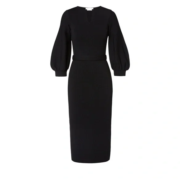 Scanlan Theodore Dresses Scanlan Theodore Crepe Knit Cocoon